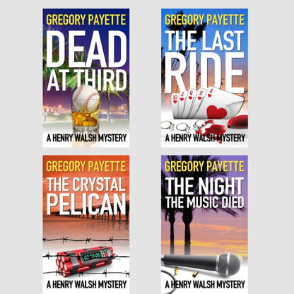 Henry Walsh Private Investigator Series Books 1-4 Bundle Collection (4 eBooks)